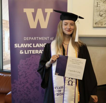 Caprielle Lang at Slavic Convocation