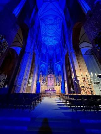 St. Peter's Church at Night