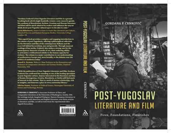Cover of the book, Post-Yugoslav Literature and Film.