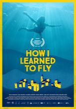 Girl swimming underwater. "How I Learned to Fly"