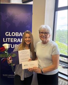 Sasha Orlova, Best Student of Polish with K. Untersteiner, Lecturer 