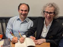Sasha Senderovich with Co-Translator, Harriet Murav