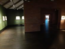 The exhibition space for Background at the Manggha Museum of Japanese Art and Technology. Photo by José Alaniz. 