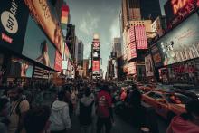 Times Square in New York City