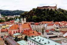 Ljubljana city view