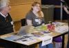 Prof. M. Biggins and Ilona Skarzynski at SlovenianPolish table 