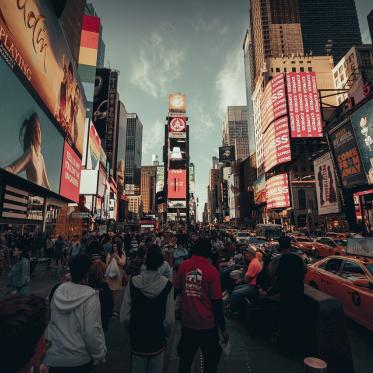 Times Square in New York City